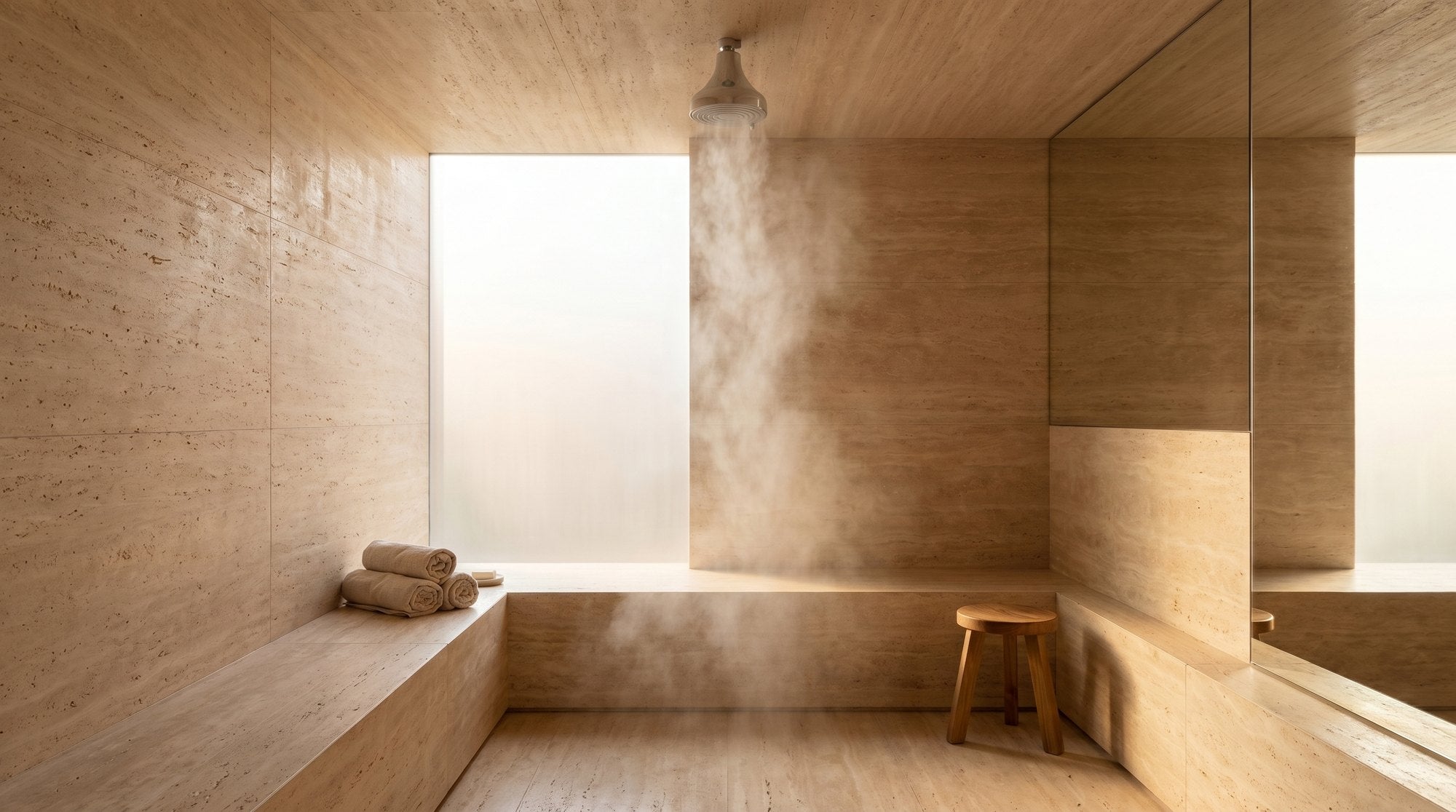 The most luxurious thing in your bathroom is the water.